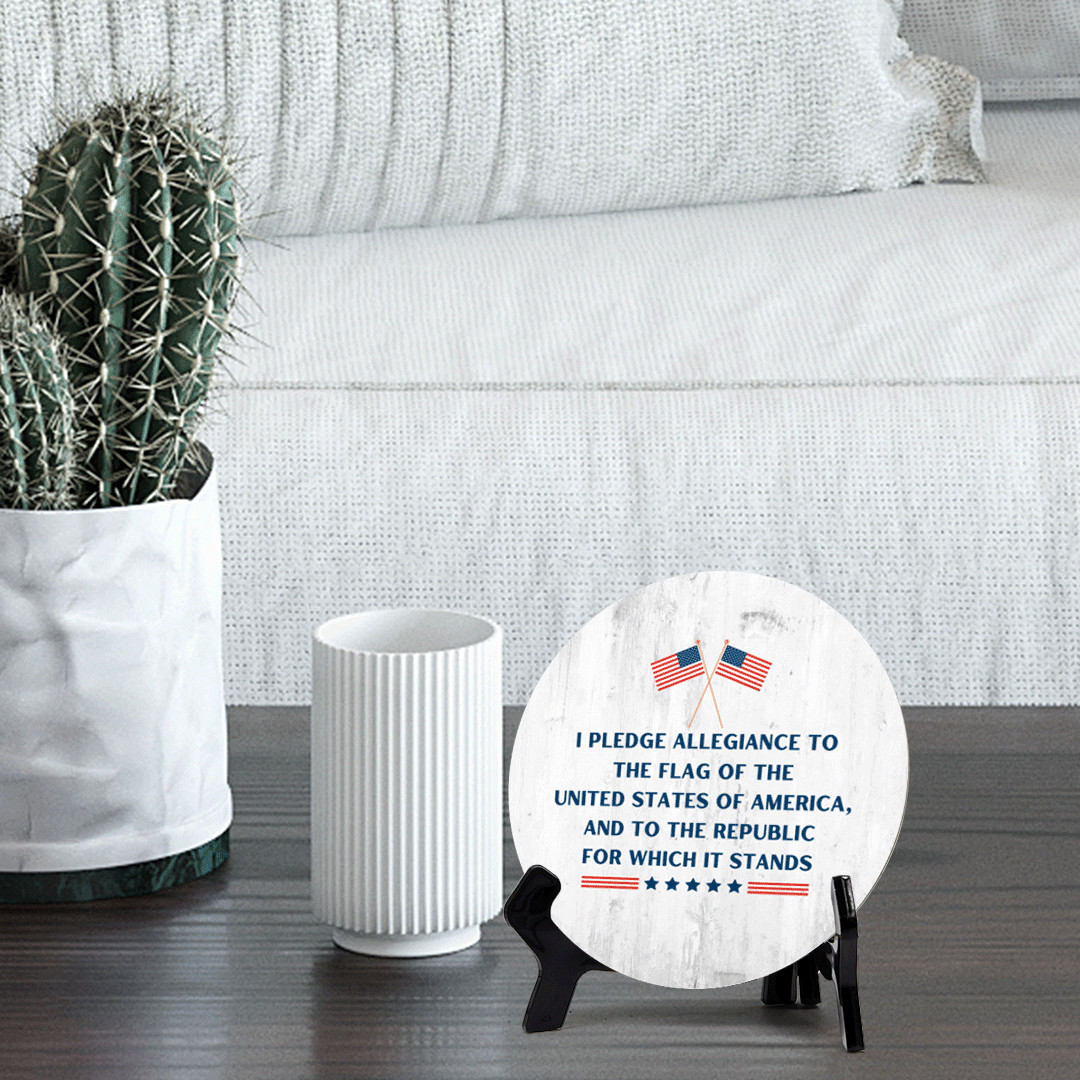 I Pledge Allegiance to the Flag of the United States of America, and to….