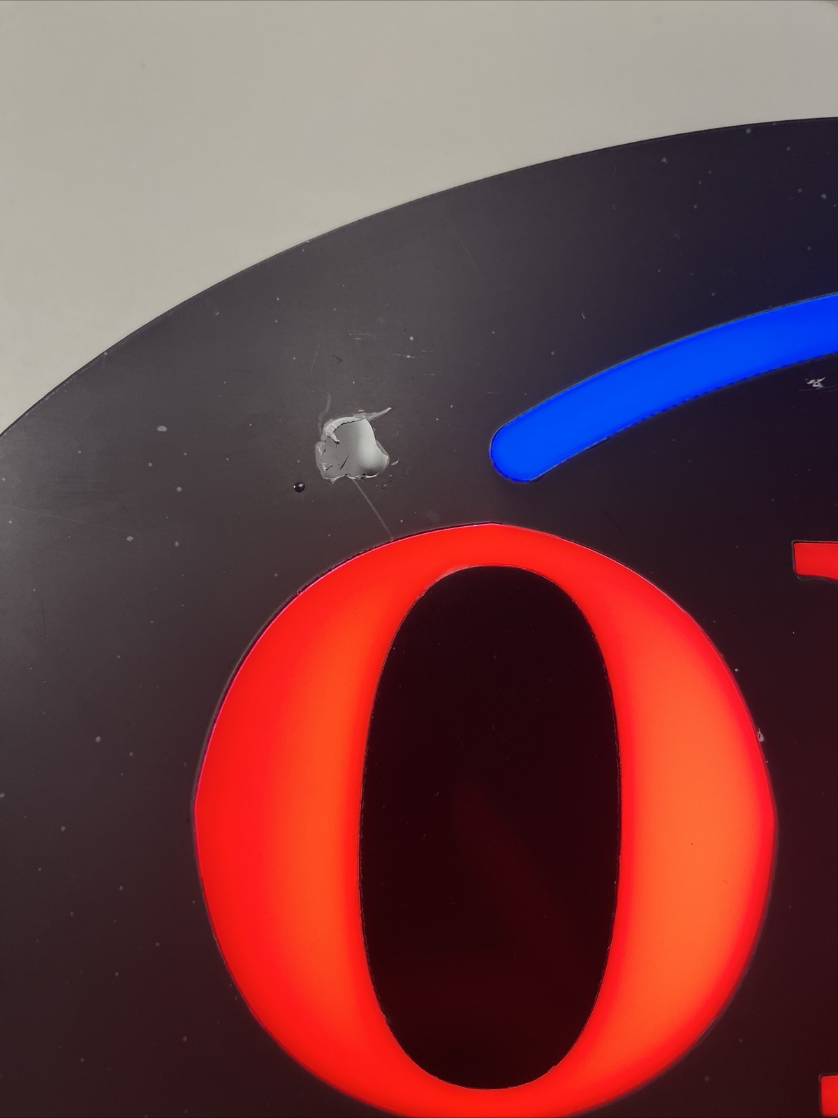 LED Open 17in X 9in Oval Illuminated Sign – Multi-Color- 3 Mode READ See Pics