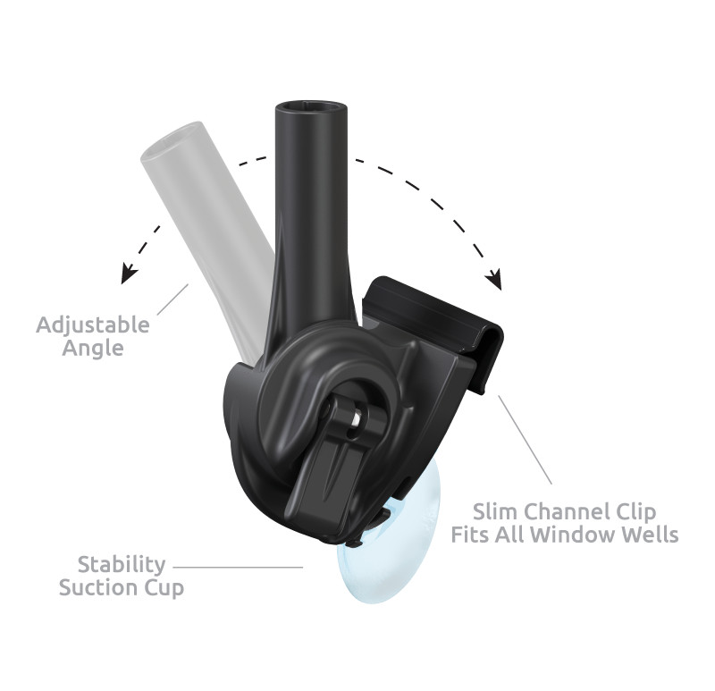 Balloonbobber Adjustable Car Window Kit