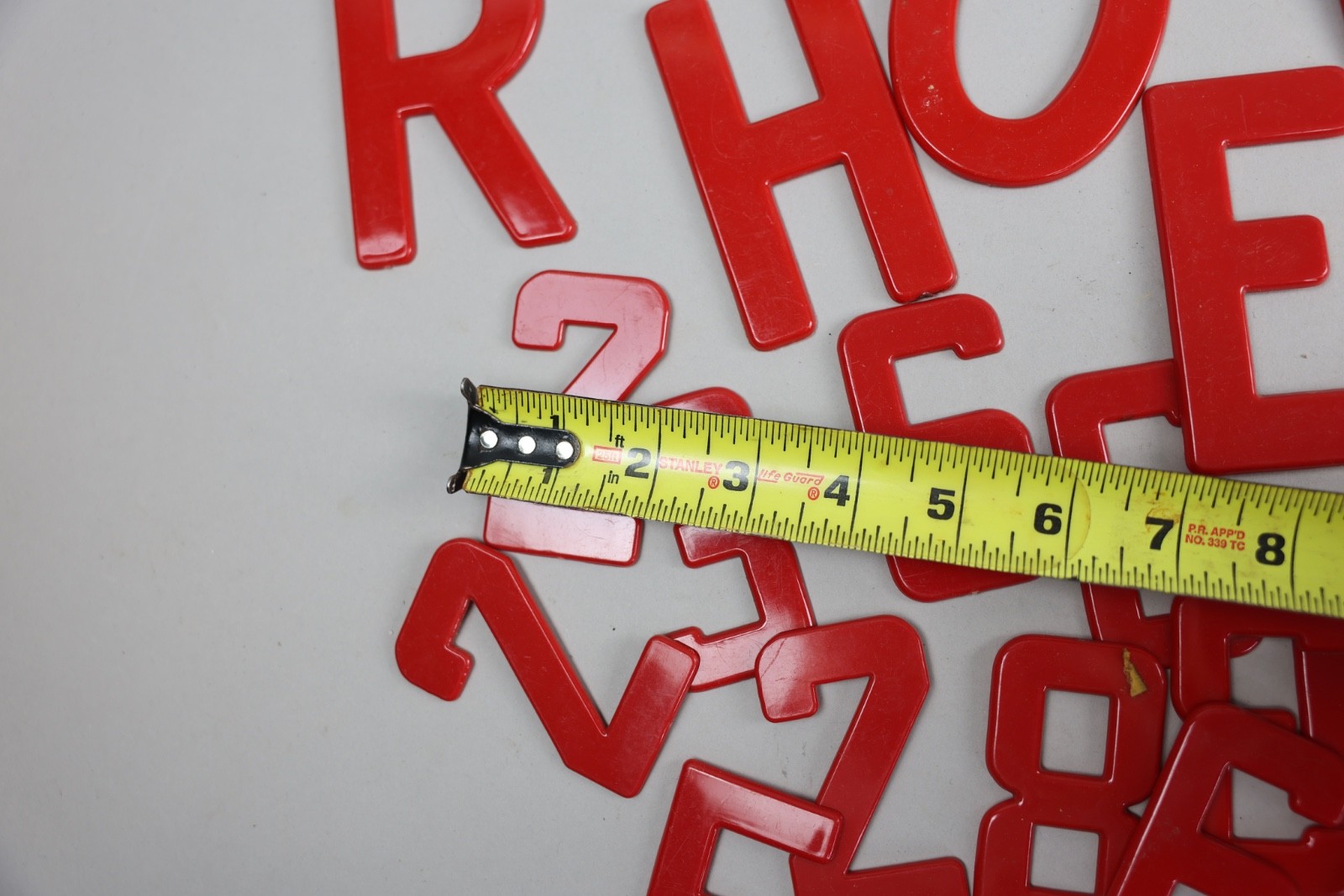 Marquee Sign Letters plastic Numbers Menu Board Advertising Store Display VTG