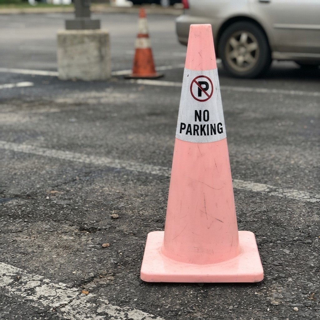 High Visibility Reflective Cone Sleeves 2 Pack – Essential for Traffic Safety