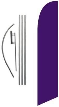 Solid Colored Feather Banner Flag Kit w/Spike