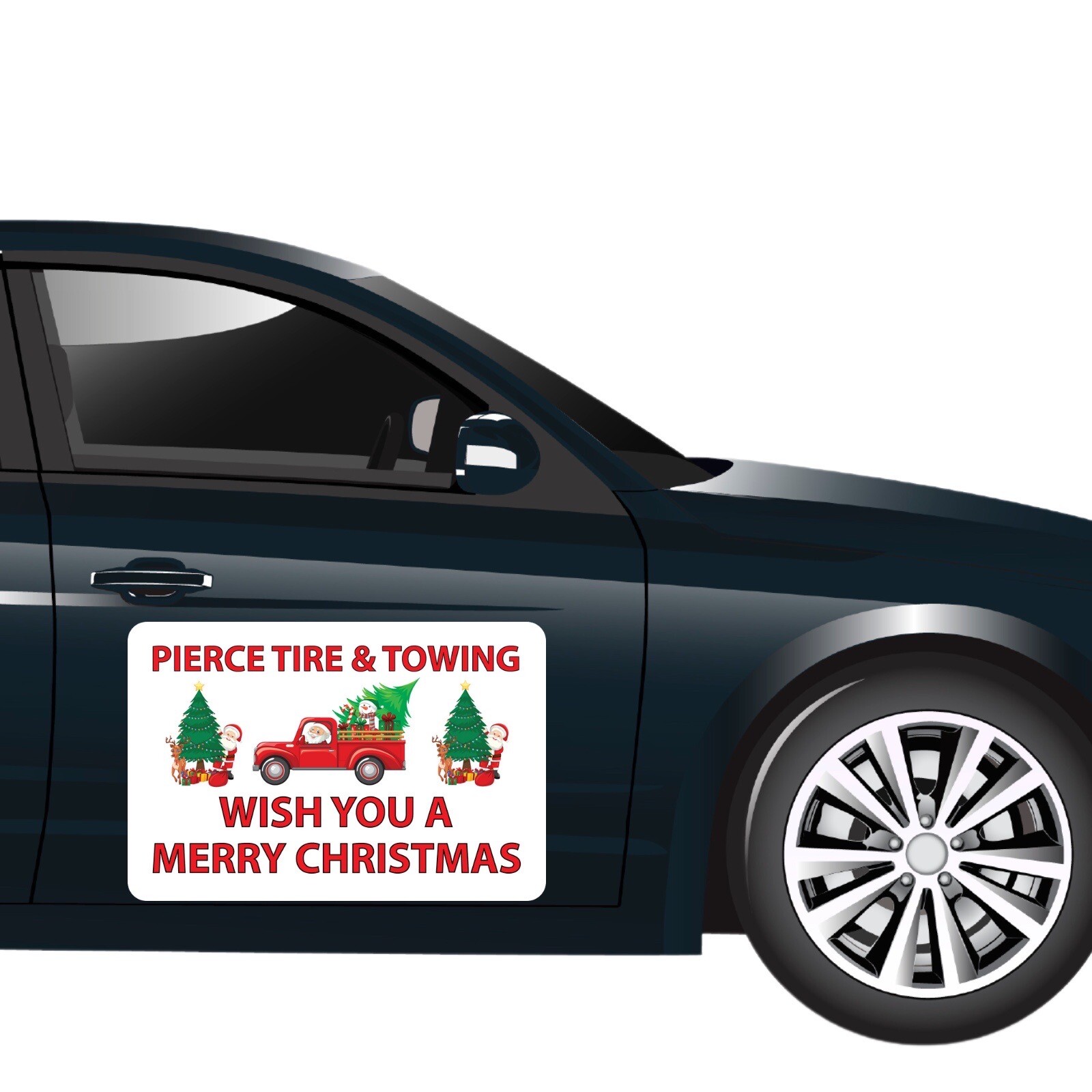 Customized Full Color Car Magnet Sign for Businesses-Car-Truck-Van