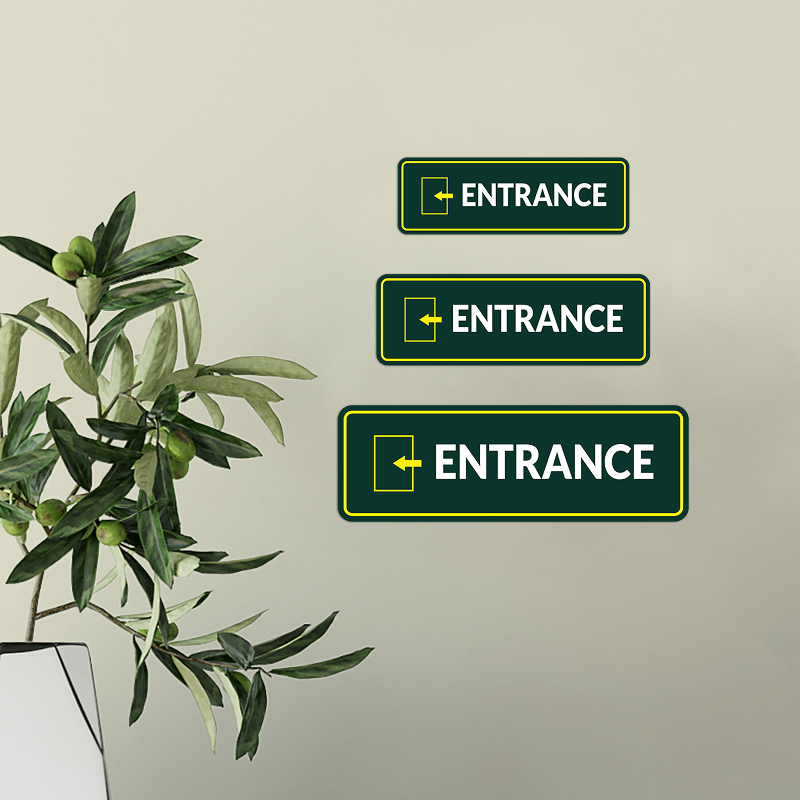 Standard Plus Entrance Door or Wall Sign | Workplace Office and Business