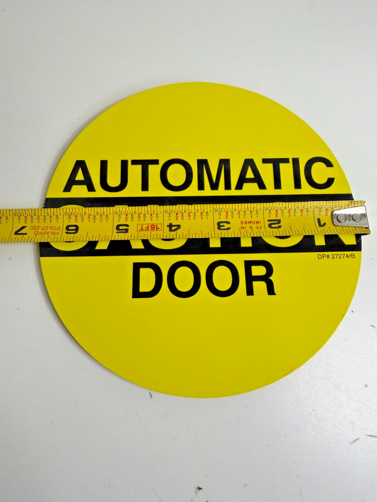 4x Caution AUTOMATIC DOOR Vinyl Glass Door Decals Stickers Labels Entry Safety