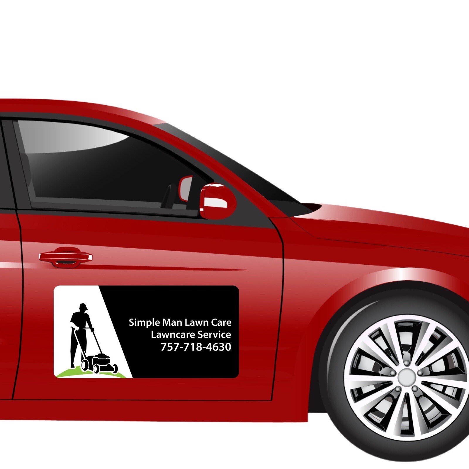 Customized Full Color Car Magnet Sign for Businesses-Car-Truck-Van
