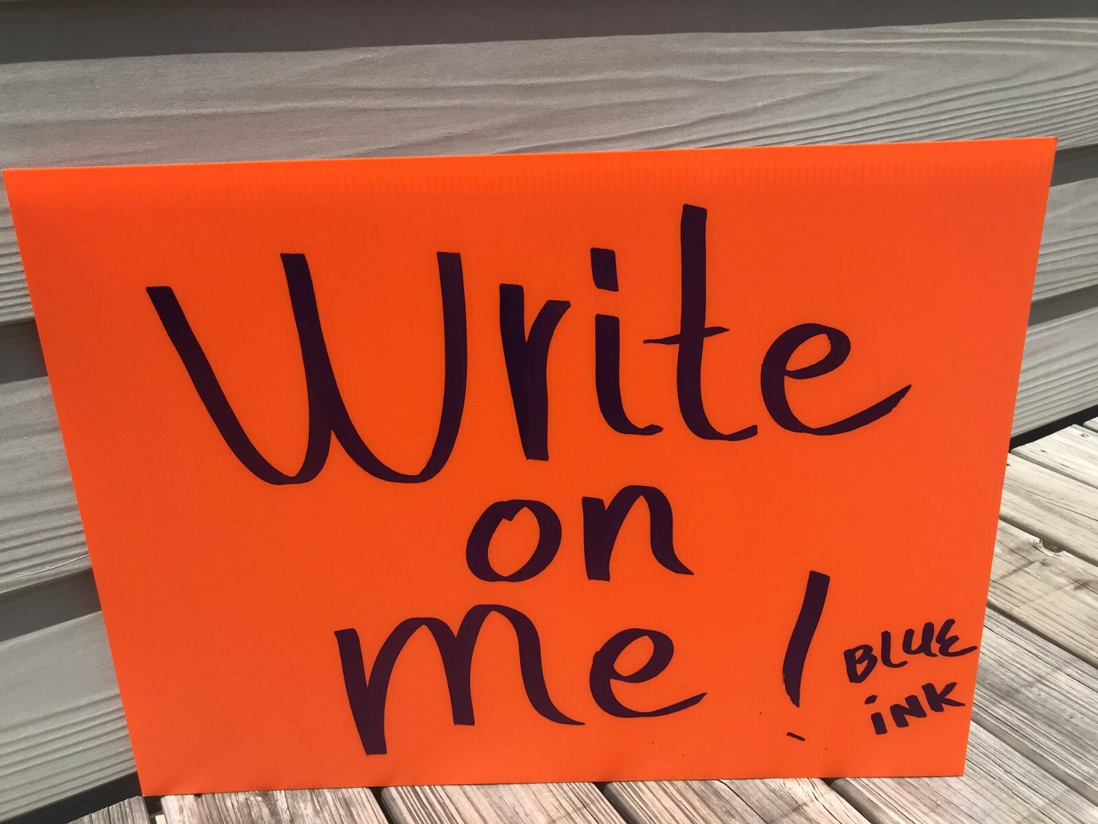 100 Blank Signs Orange 18” X 24” x4 mm corrugated plastic panel , 100 pieces