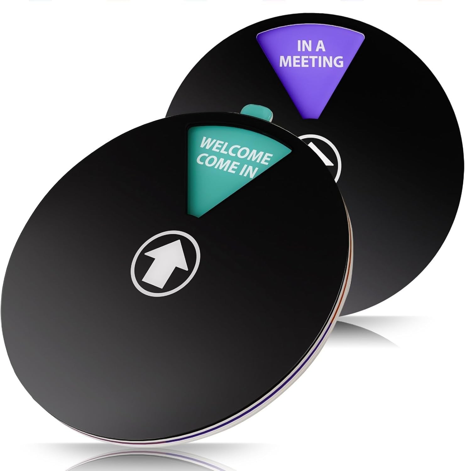 Rotating Status Office Door Signs Do Not Disturb Out Of Office 2 PCS
