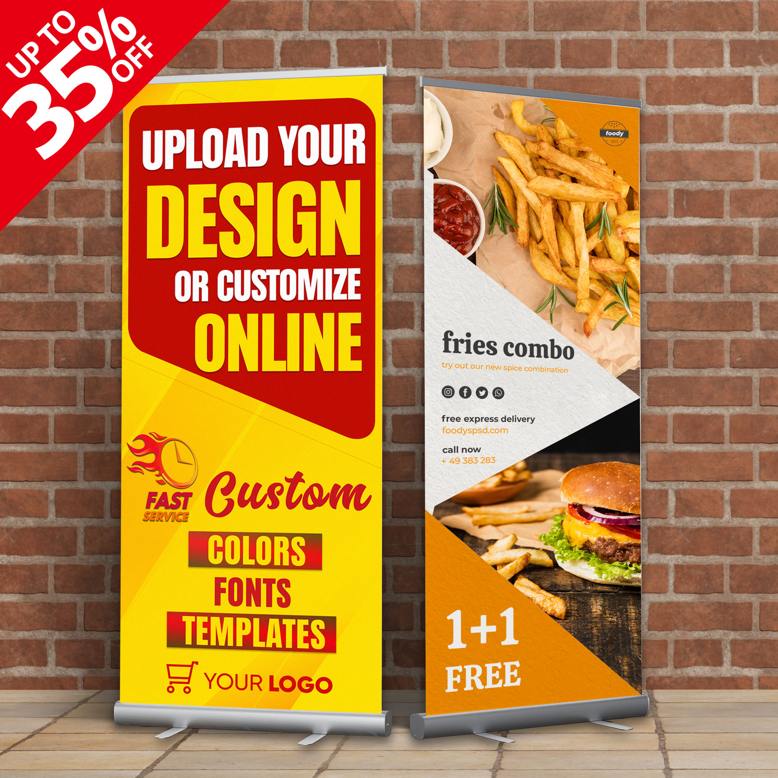 Anley Custom Retractable Banners – Personalized Banners