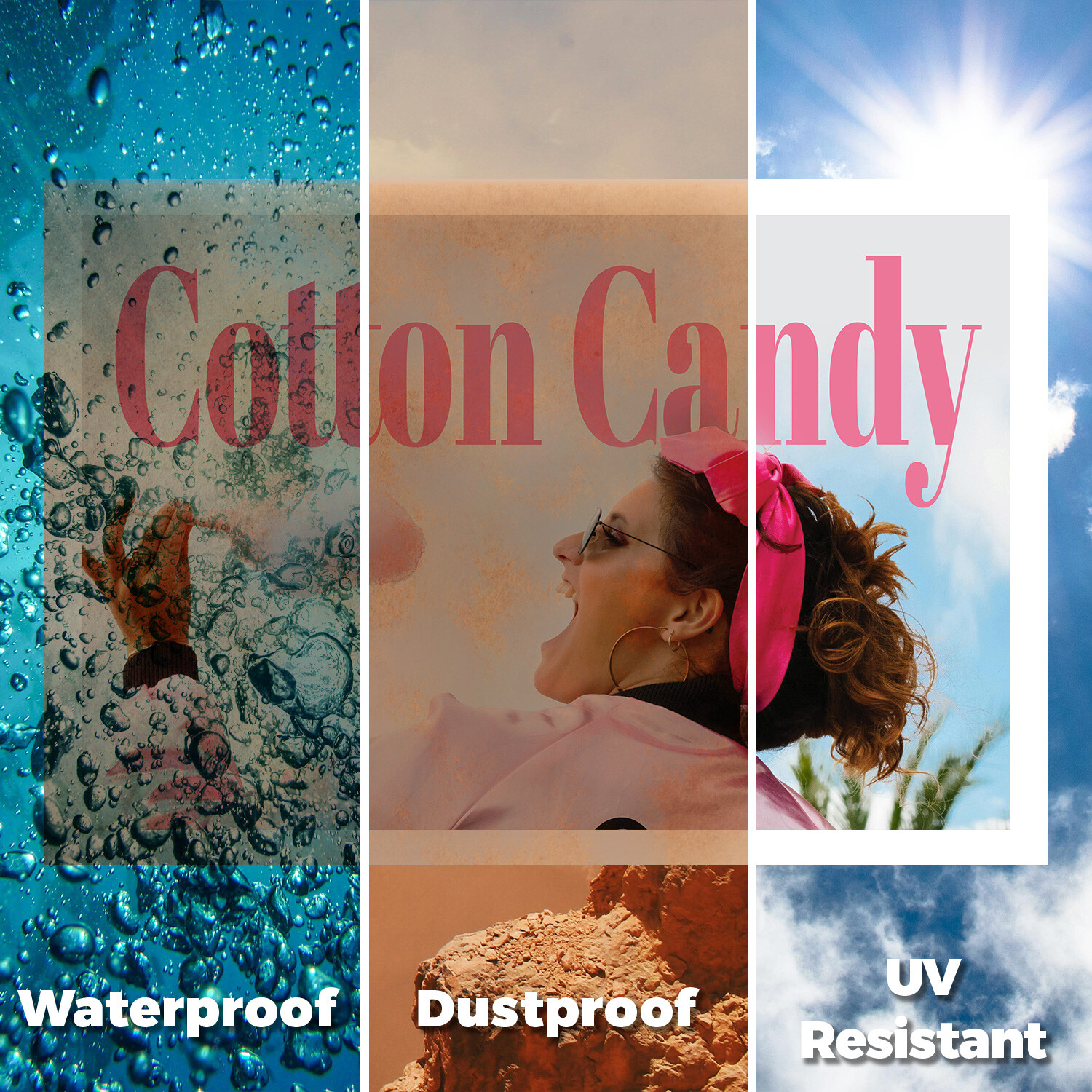 Cotton Candy Yard Sign Carnival Treats, Freshly Spun, Perfect for Events