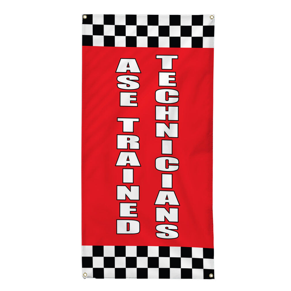 Vertical Vinyl Banner Multiple Sizes Outdoor Weatherproof Industrial Yard Signs