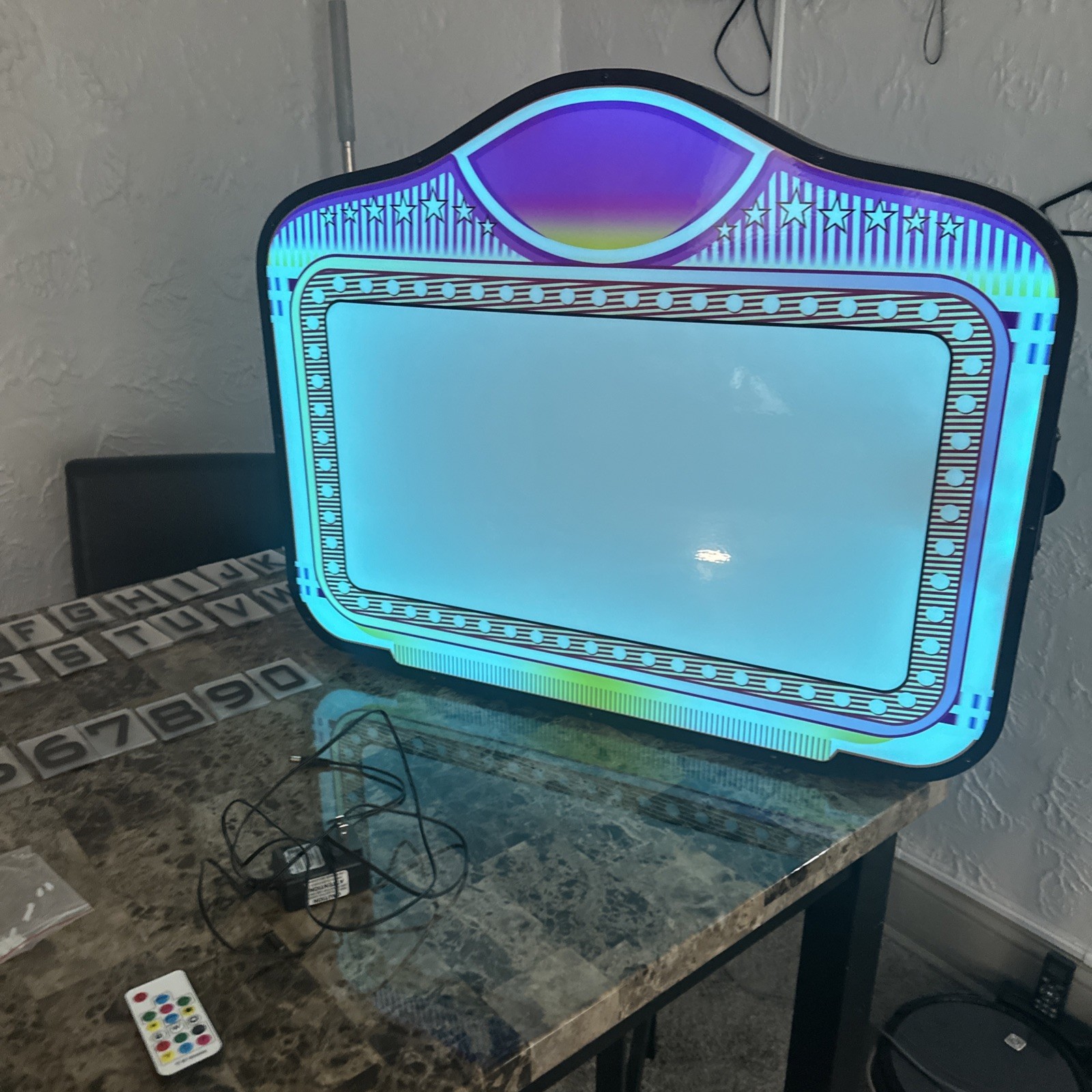 VIP Bottle Service Sign, Bottle Presenter for Night Club, Color Display Lights