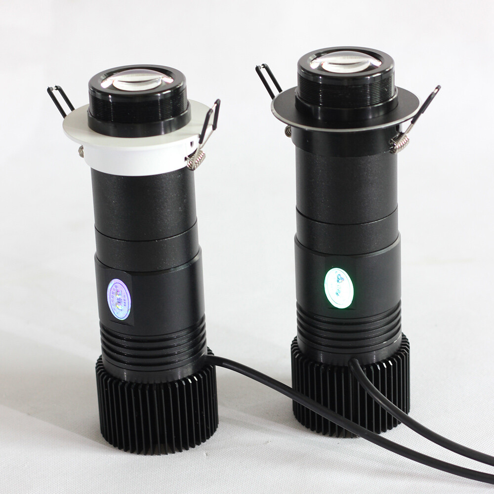 10W Embedded Black Desktop or Mountable LED Gobo Projector Advertising Logo lamp