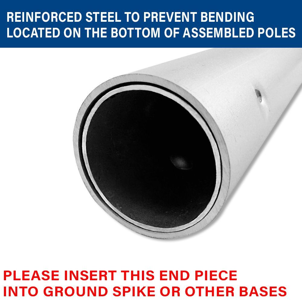 “COLD DRINKS” Advertising Super Flag & Pole Kit water beverage