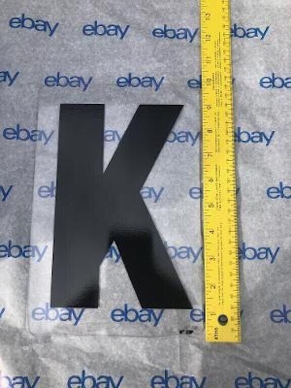 8 inch zip letters changeable outdoor signage marquee letters Letter K