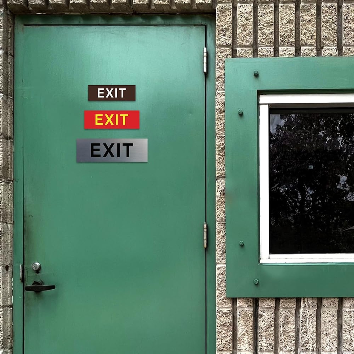 All Quality Basic Exit Wall or Door Sign – Simple & Clear To Ensure Safety | …