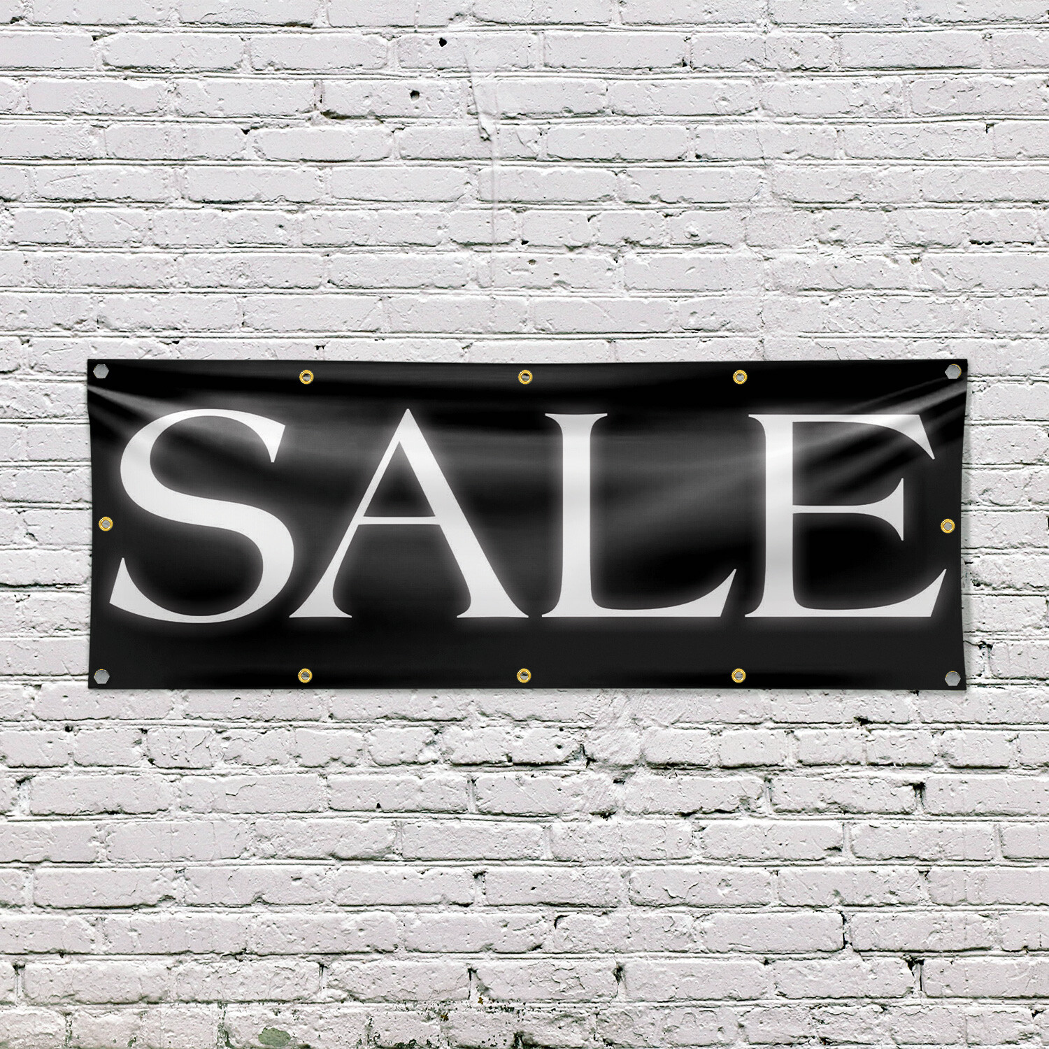 Sale 13 oz Vinyl Banner Sign with Metal Grommets Heavy-Duty Single-Sided