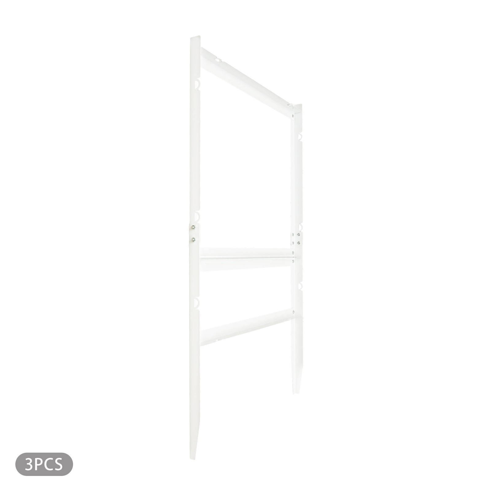 Sturdy Metal H Frame Wire 3* Yard Sign Frames for Yard Signs 103*61cm White