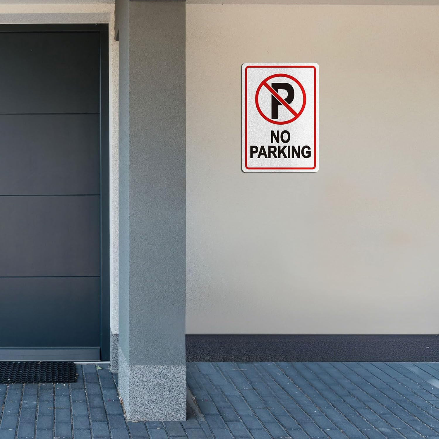 No Parking Signs, Do Not Park Here Sign, 3 Pack 10×7 Inch Reflective Waterproof