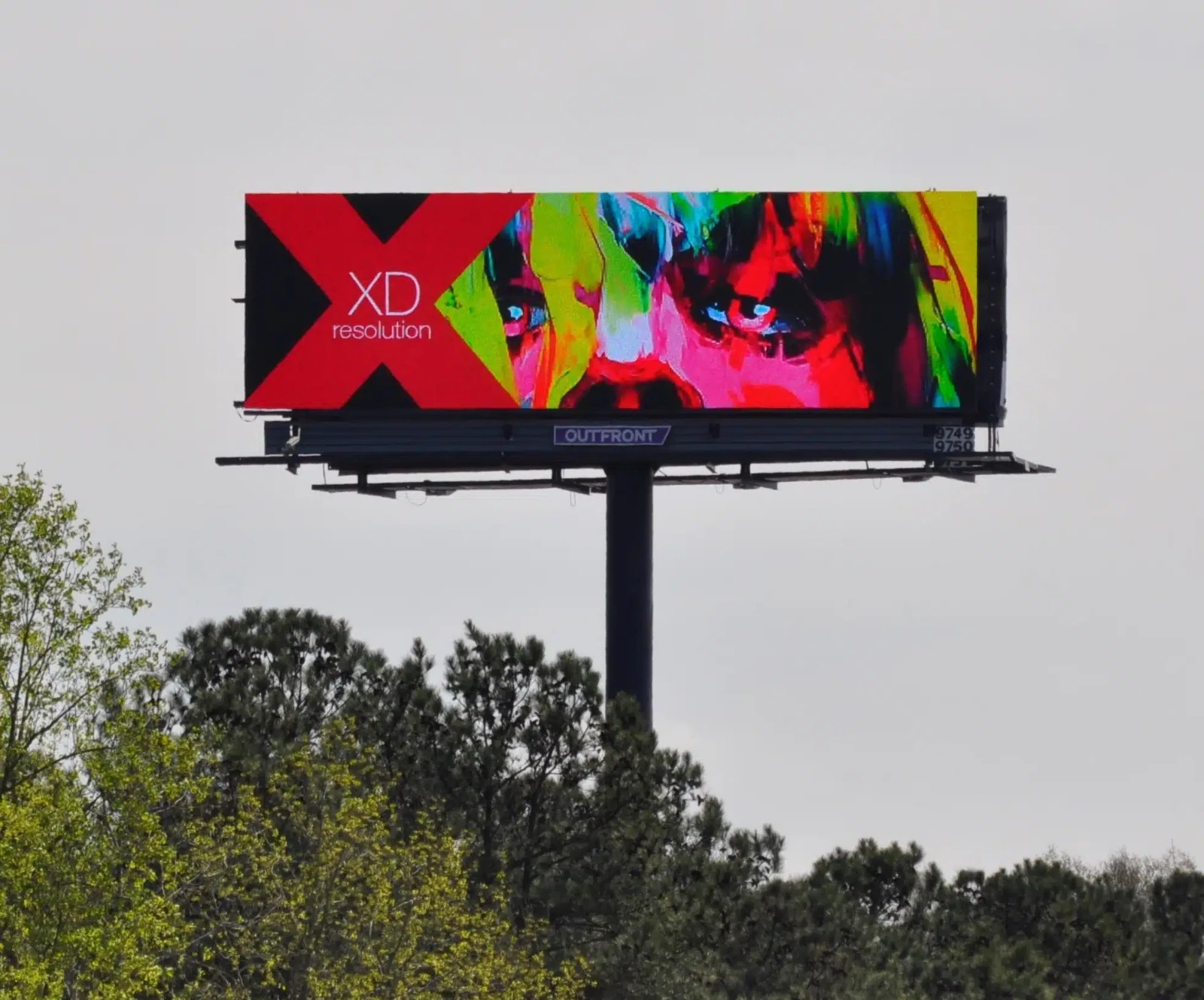 Commercial Color Video Outdoor 14x48FT LED Billboard Digital Advertising Board
