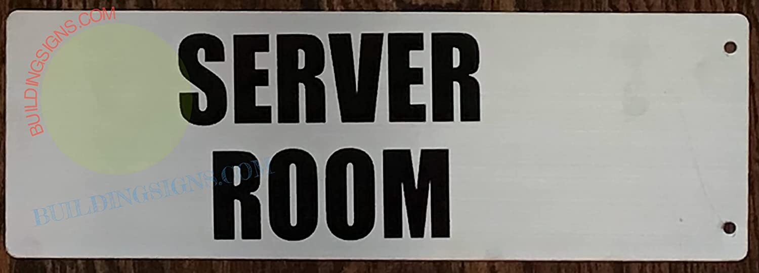 Server Room Sign -Two-Sided/Double Sided Projecting, Corridor-REF24-1027