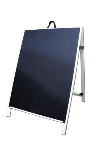 36″ PVC Double Sided A-Frame Sidewalk Sign – Chalkboard