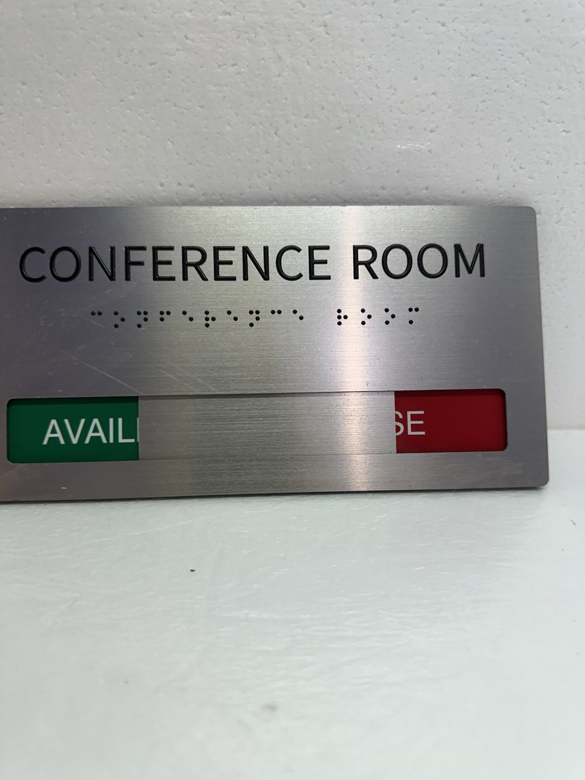 Office Door Signs Do Not Disturb, in Use/Available Slider Sign for Home Office