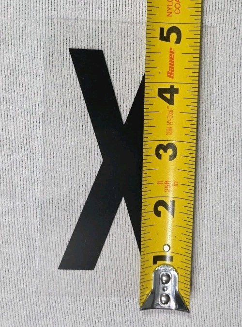 119 Plastic Marquee Replacement Letters Numbers Black Outdoor Sign 3×5 Complete