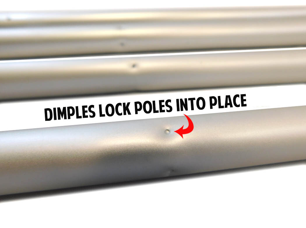 16ft Swooper Pole Super Pole Feather Flag Pole Kit with Ground Spike – Pole Kit