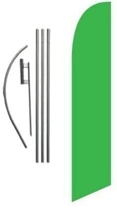Solid Colored Feather Banner Flag Kit w/Spike