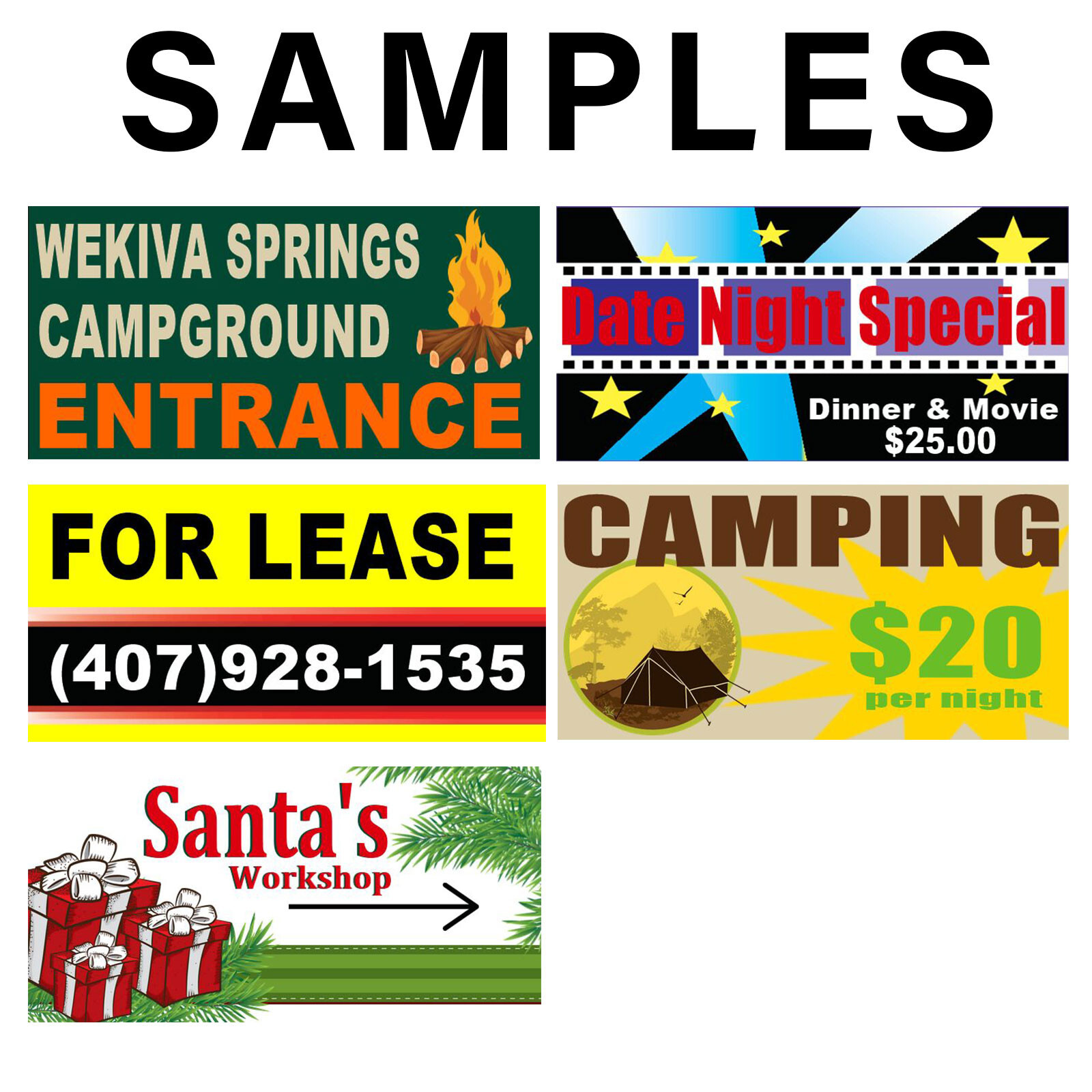 Custom Banner Sign – Quality Digital Print – Fast Shipping USA