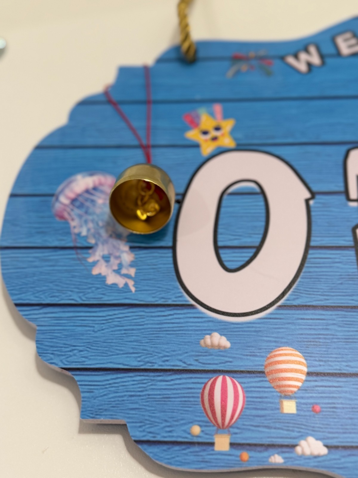 Double Sided “OPEN/CLOSED” Sign w/ “Be Back” Clock 10 x 16 Blue FAST SHIP