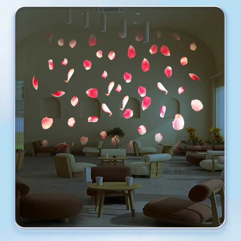 40W-600W Customize Falling Flower Gobo Projector Lamp with Dynamic Pattern