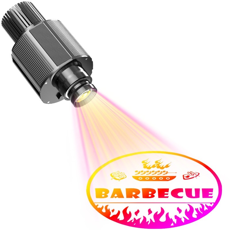 15W-110W Waterproof Dynamic Color Changing Wedding Light Logo Gobo Projector