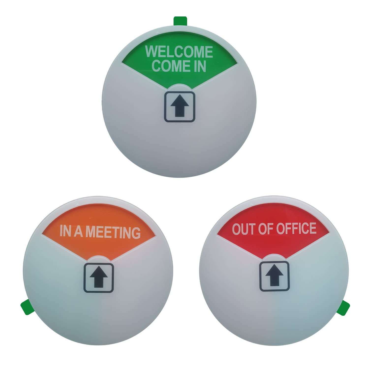 Privacy Door Sign, Welcome Come In/In a Meeting/Out of Office/Office/Conference
