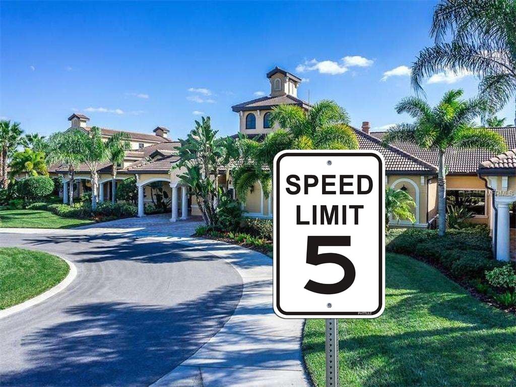 4 Pack Speed Limit 5 MPH Sign 12×18 Inch Reflective Aluminum Slow Caution