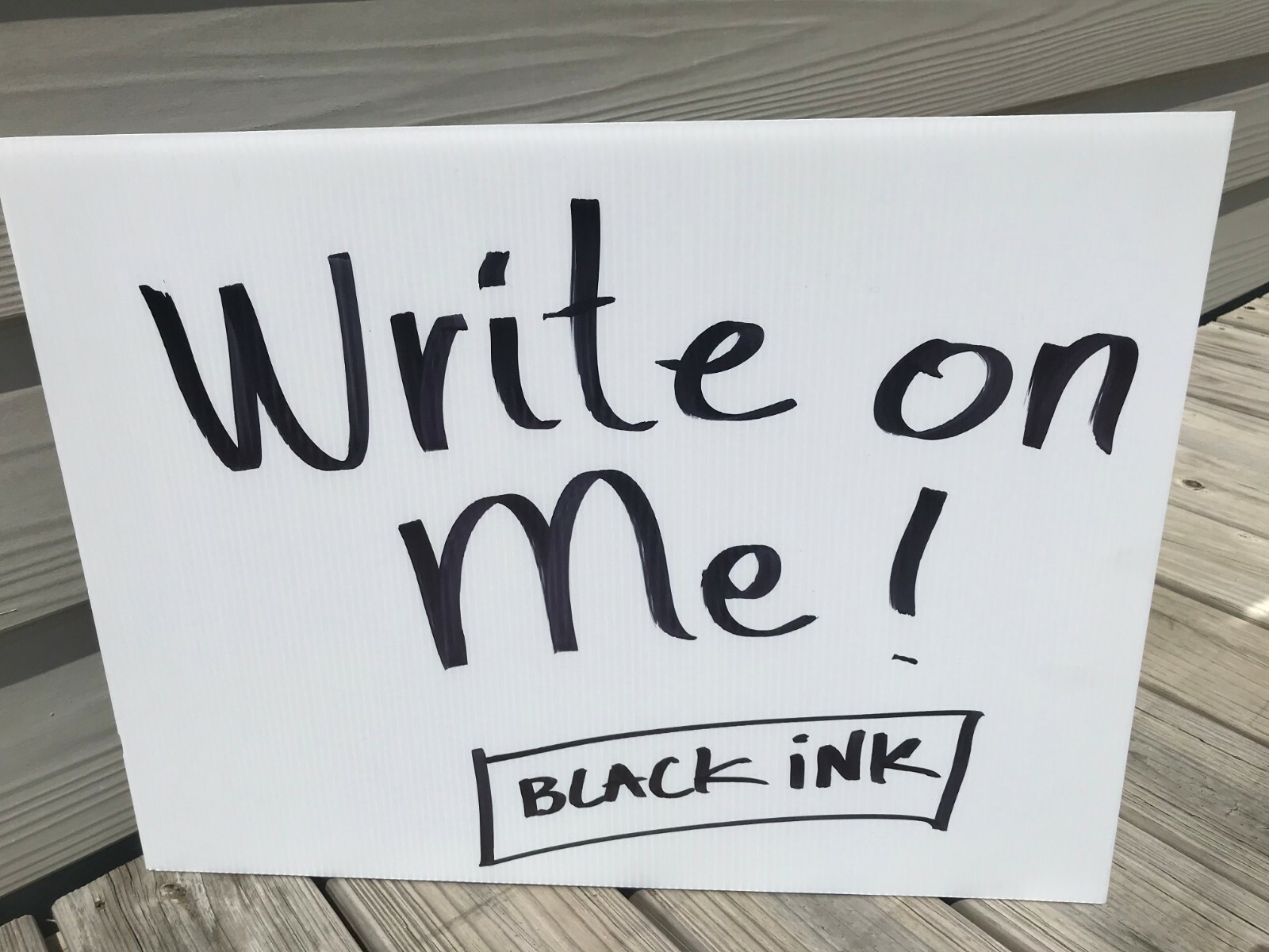 100 White Blank Signs 18” X 24” x4 mm Corrugated Plastic Board Pkg 100 Pieces