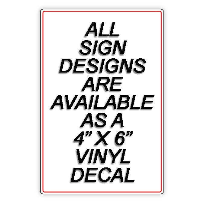 No Dumping Violators Will Be Prosecuted 500 Fine Sign / Decal Warning Snd002 /