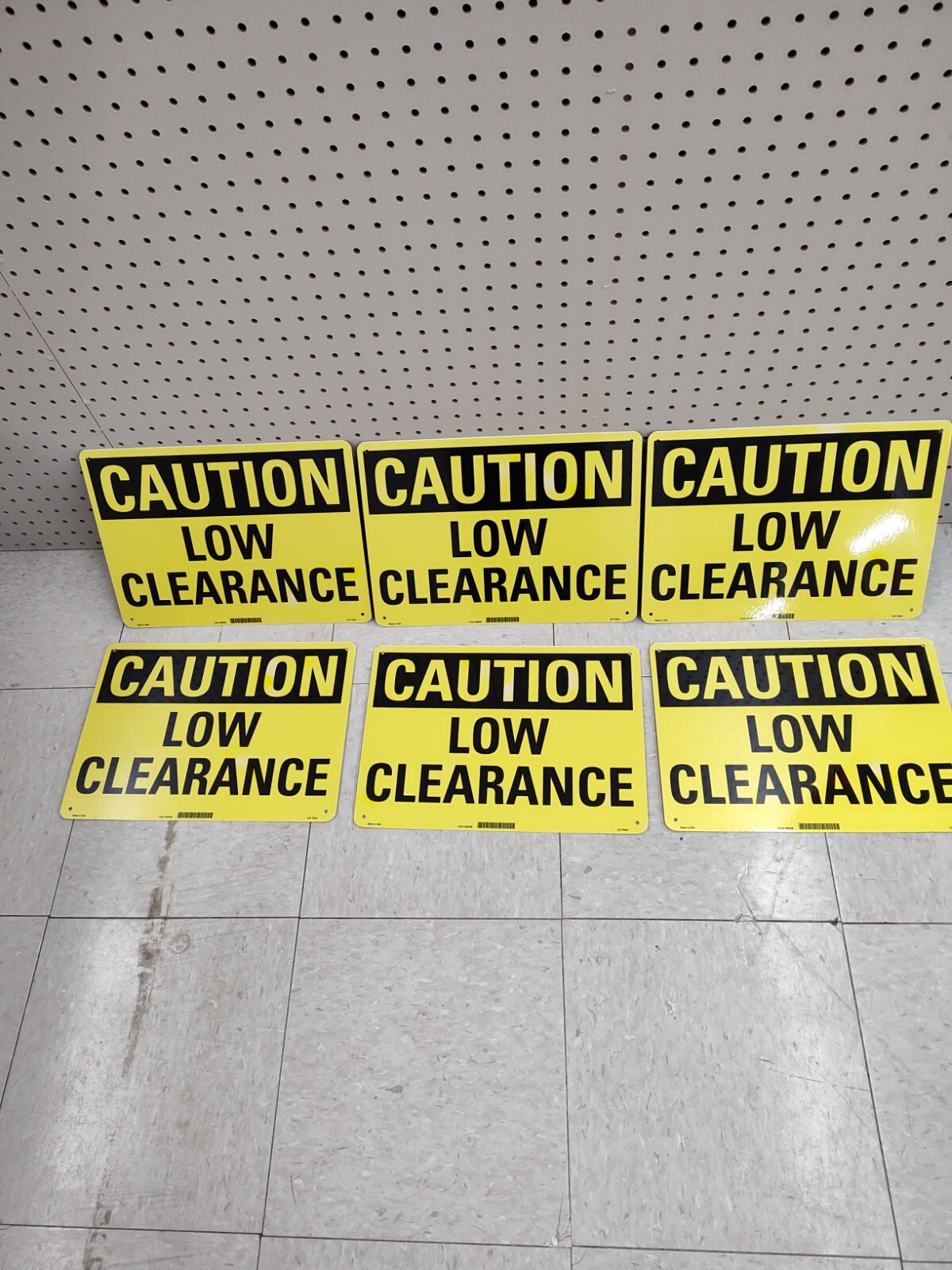LYLE U4-1512-NA_14x10 Caution Sign,10 inx14 in,Aluminum