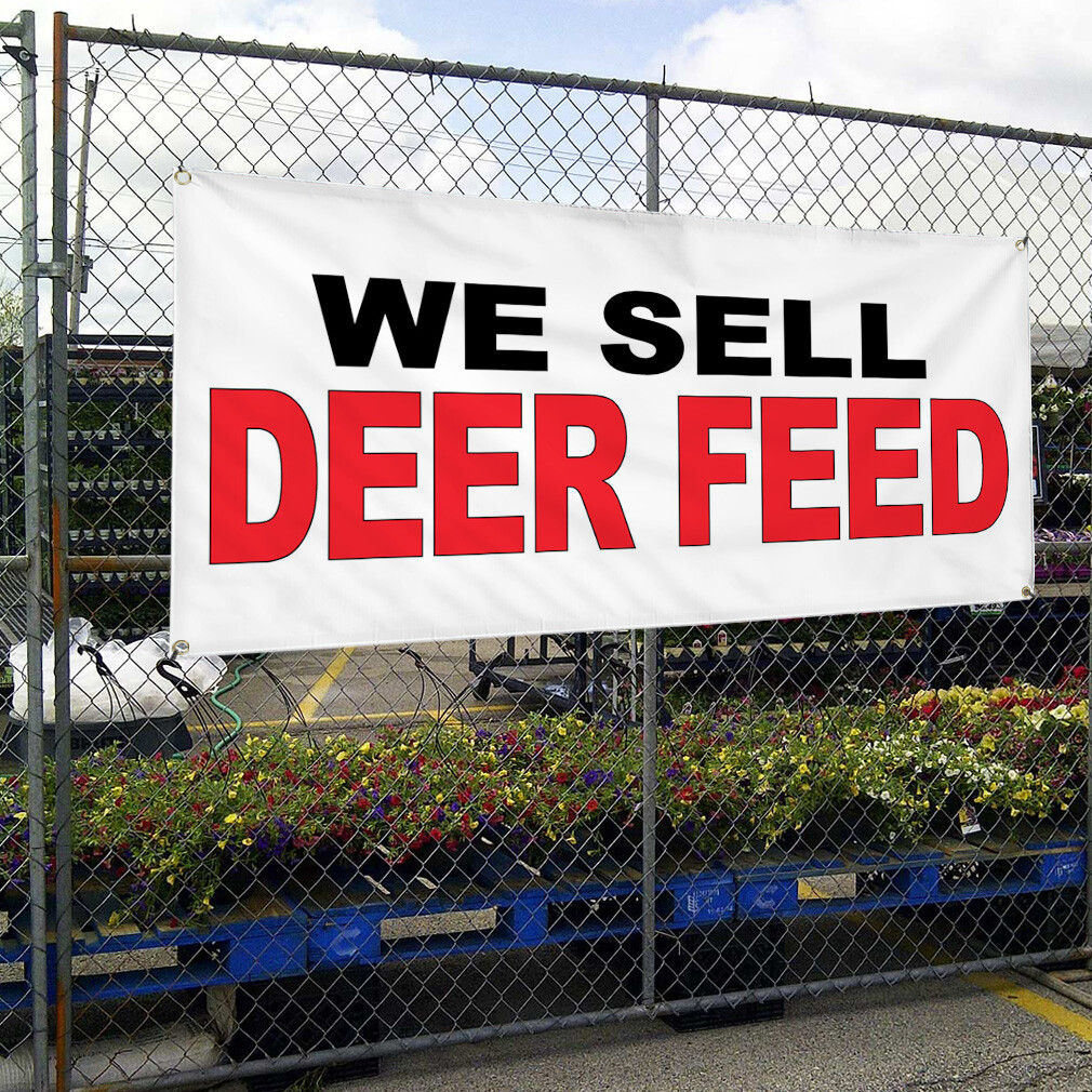 Vinyl Banner Multiple Sizes Business Outdoor Weatherproof Industrial Yard Signs