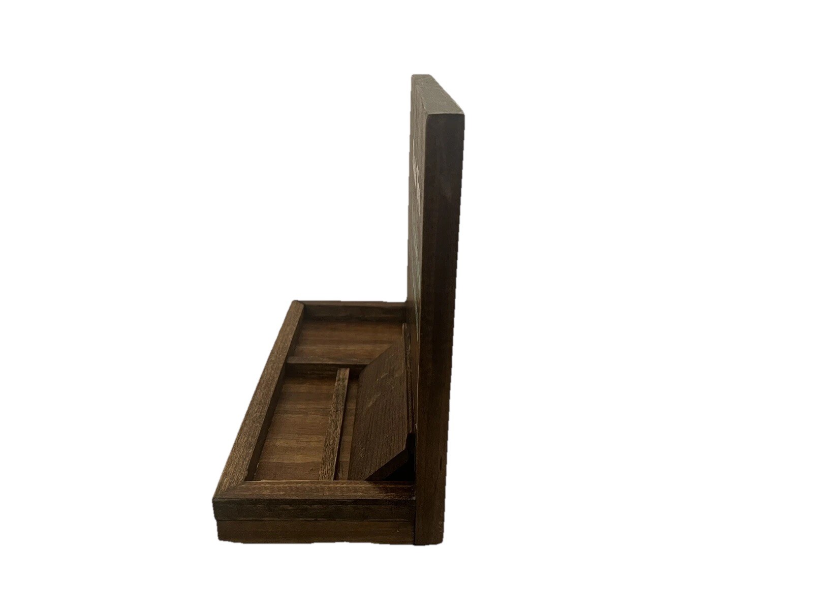 Appreciate Your Business Free Standing Wood Sign And Business Card Holder