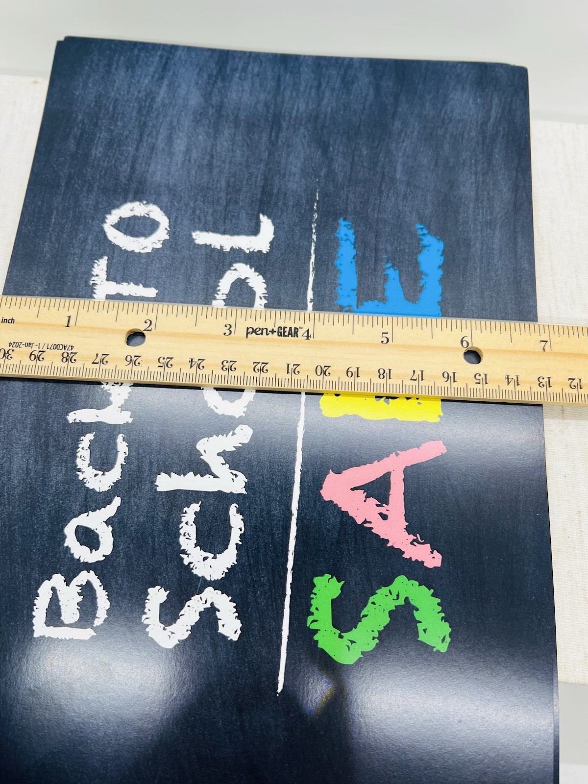 SALE Back To SCHOOL Price Sign Retail -11″w x 7″H NEW Chalkboard