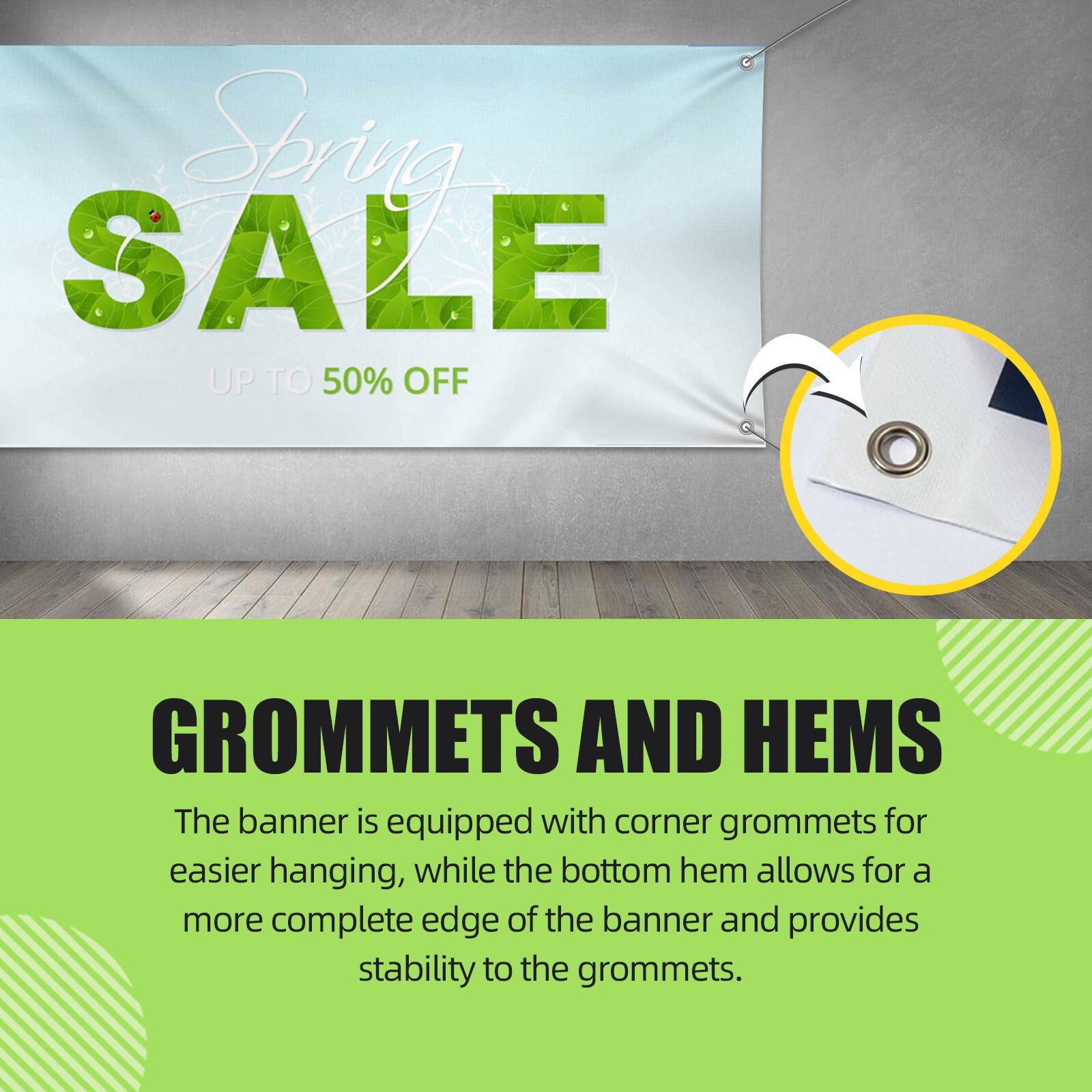 Vinyl Banner Outdoor Custom Printed – Heavy Duty Weatherproof Advertising Signs