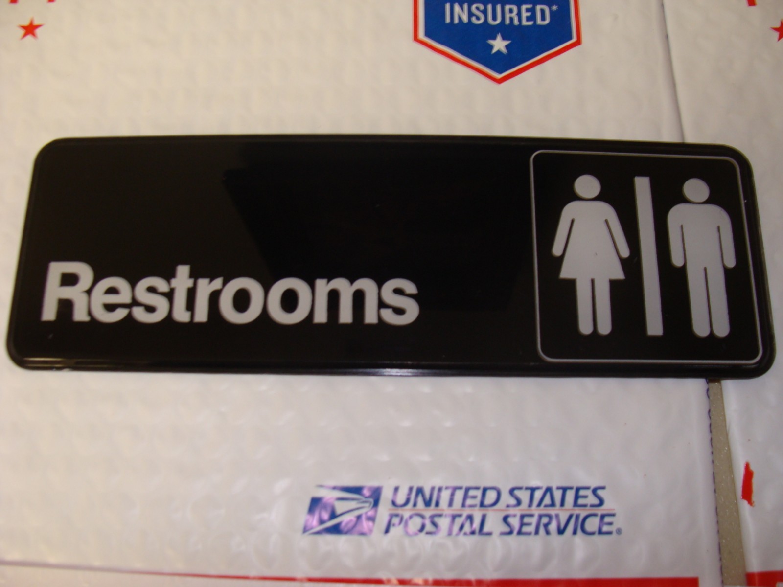 Door Signs 1/8 Thick Plastic Gloss Cole Visual Signs Choice Women Men Office USA