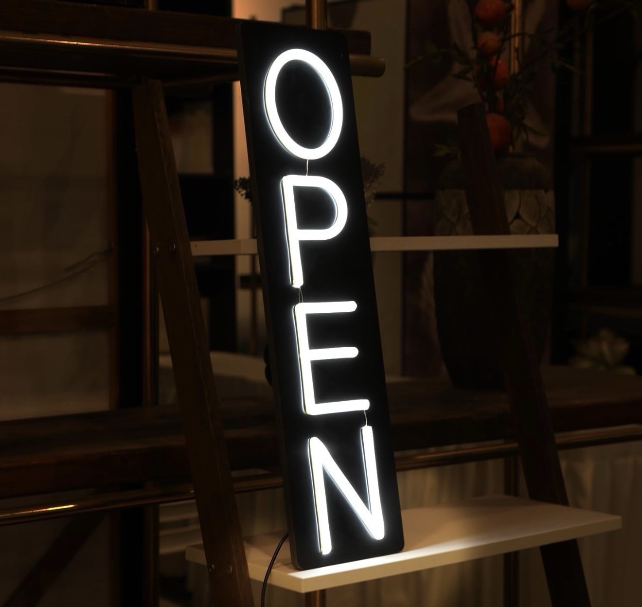 Ultra Bright 16″ LED Neon Open Sign for Retail Store Bar Salon Restaurant NEW…