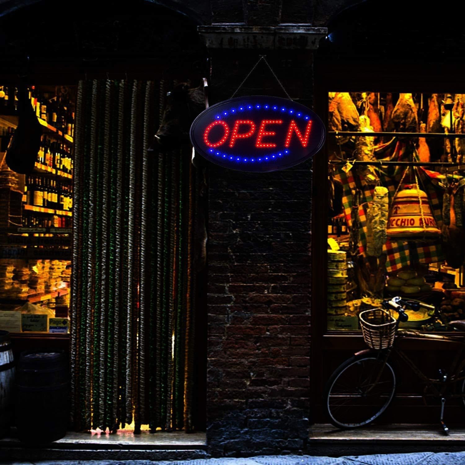 LED Open Signs for Business, Ultra Bright High Visibility Advertisement Board…