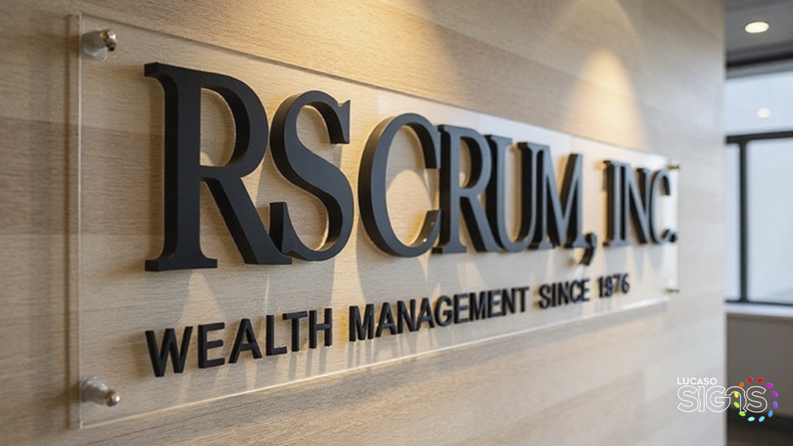 Wall Signs and Logos for receptions, Lobby, Offices Custom indoor and outdoor