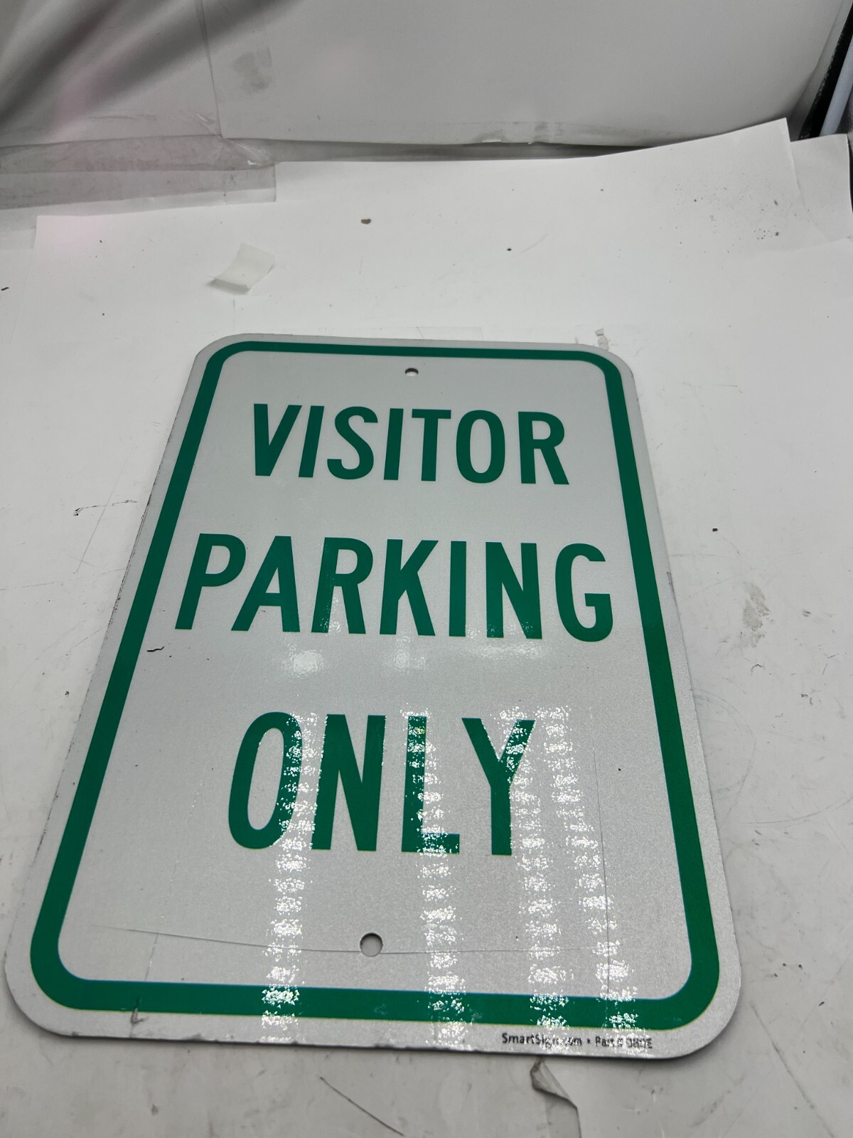 SmartSign “Visitor Parking Only” Sign 18″x 12″ Aluminum Reflective B80E