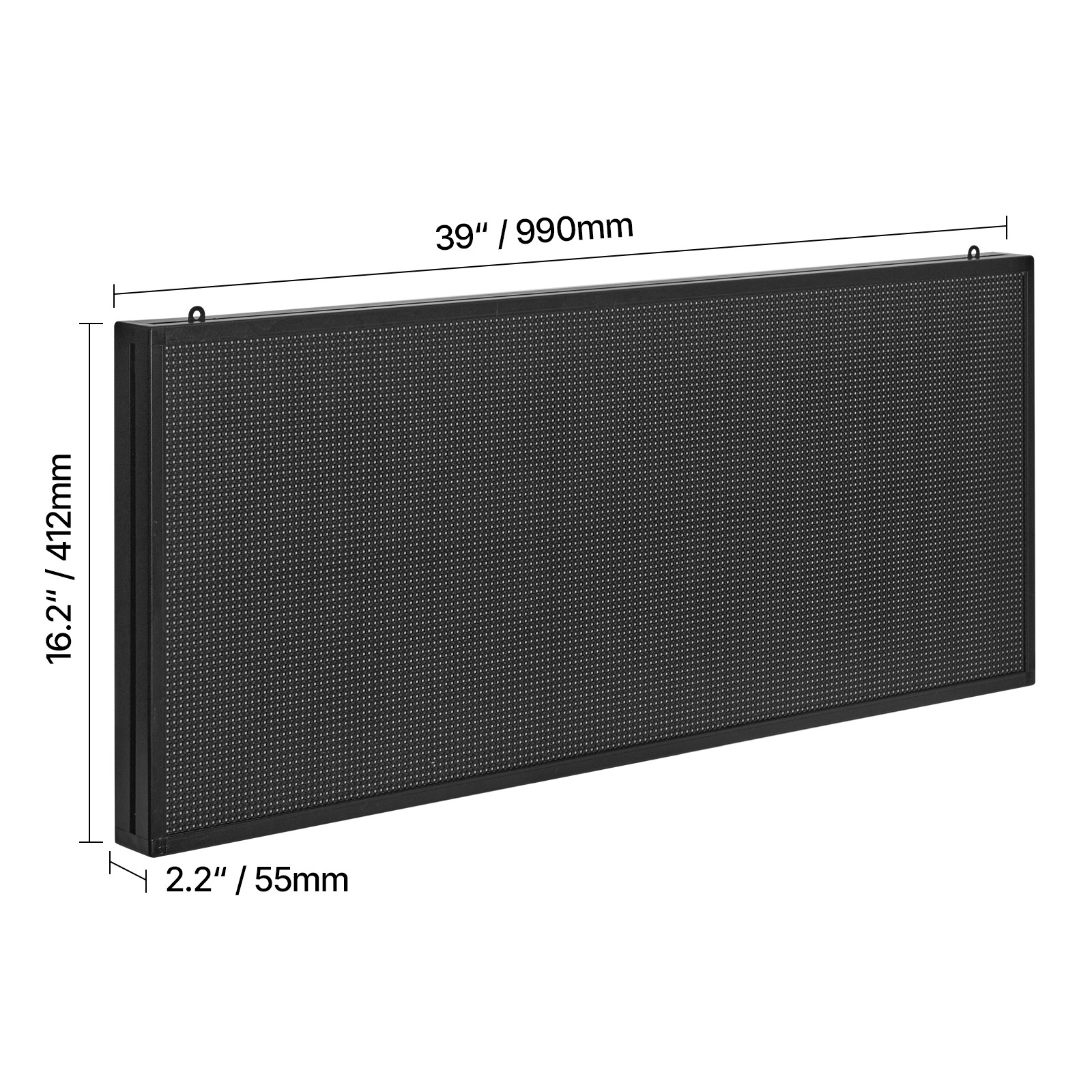 VEVOR 40×16″ LED Sign Scrolling Message Display Board P6 Full Color Programmable