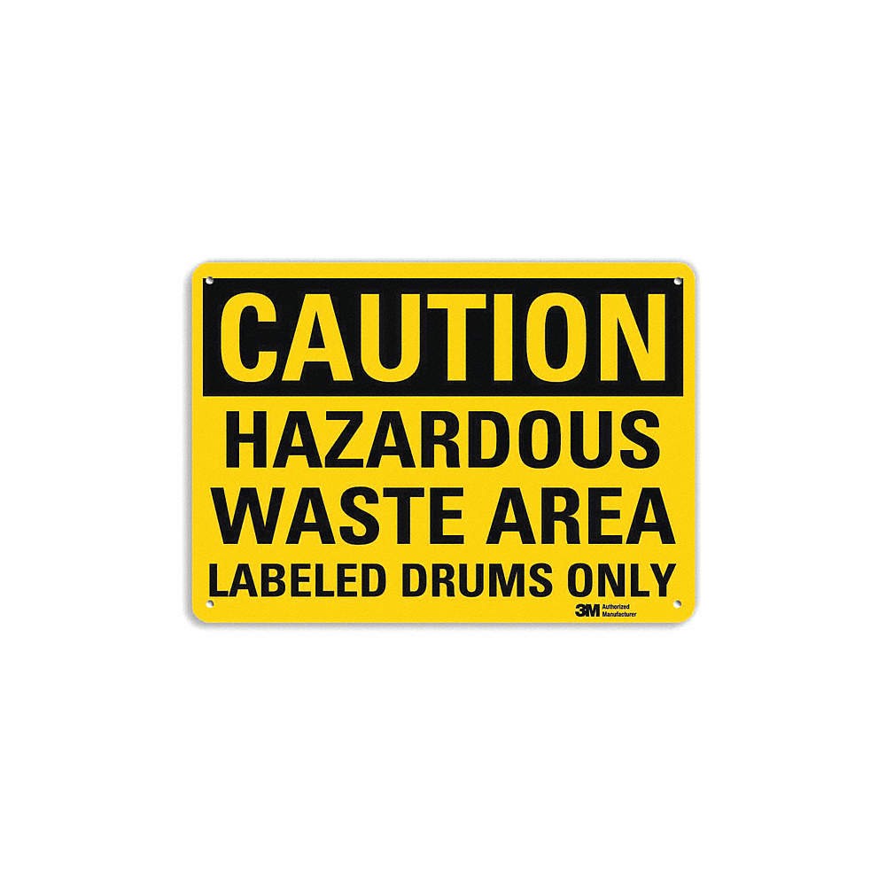 LYLE U4-1378-RA_10X7 Safety Sign,7 in x 10 in,Aluminum 35JR96